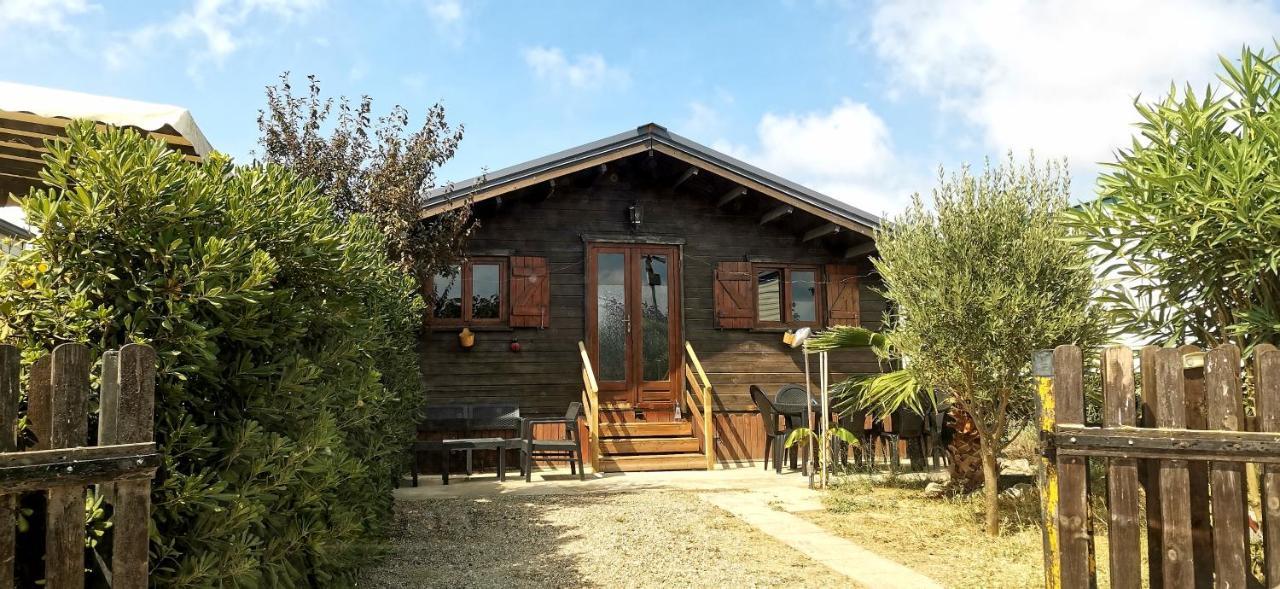 Chalet En Bois "Le Libellule" Sigean Exterior photo